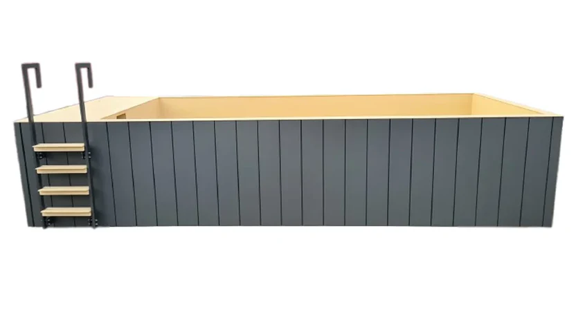 conteneur de piscine en polypropylène 6,5 x 2,6 m conteneur de piscine en polypropylène 6,5 x 2,6 m