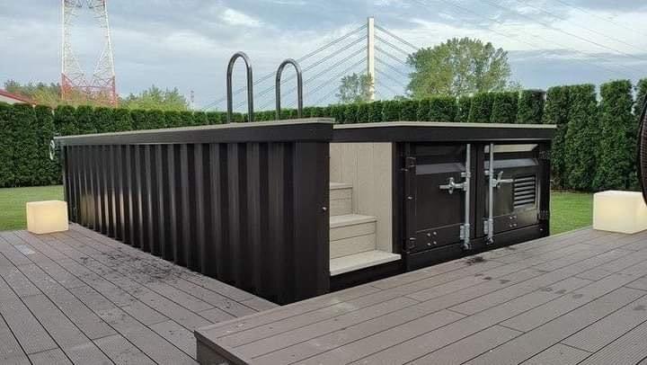 piscine conteneur « one tripper » de 6 m x 6 m piscine conteneur « one tripper » de 6 m x 6 m