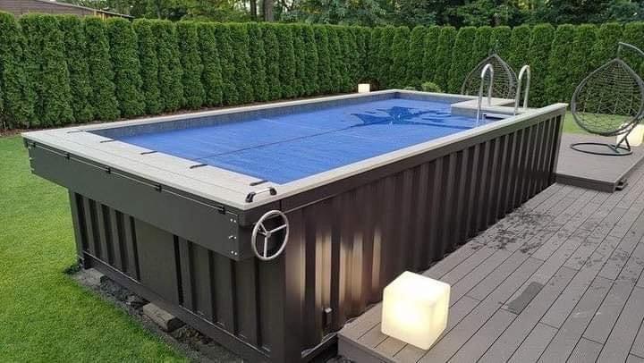 piscine conteneur « one tripper » de 6 m x 6 m piscine conteneur « one tripper » de 6 m x 6 m